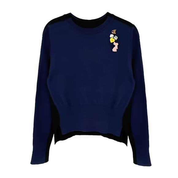 MARC JACOBS The DIY Wool Sweater in Navy S - Picture 5 of 16